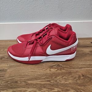 Rare Nike Ja Morant 1 TB Promo Low University Red/White Mens 13 Basketball Shoes